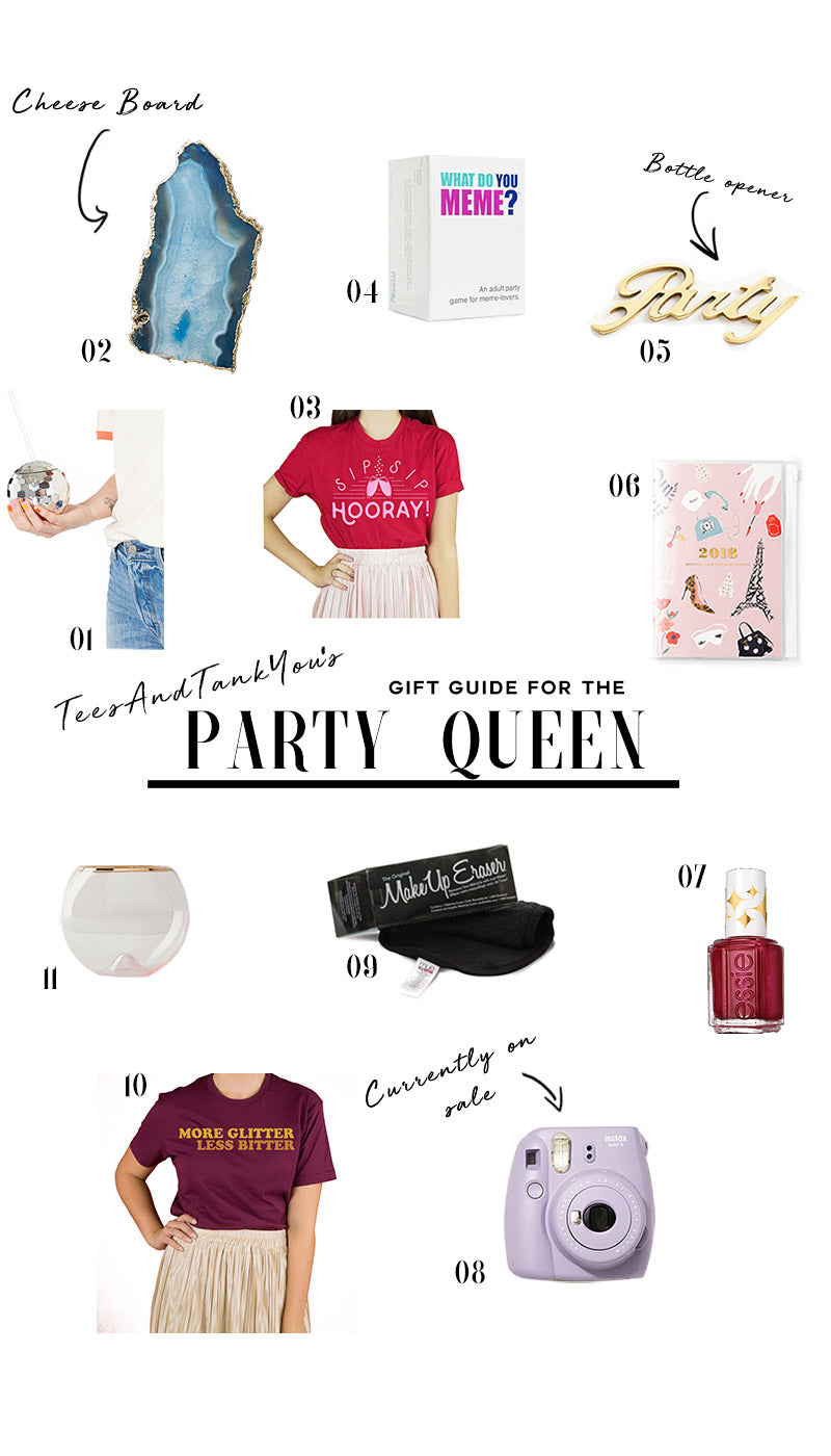 Gift Guide for the Party Queen