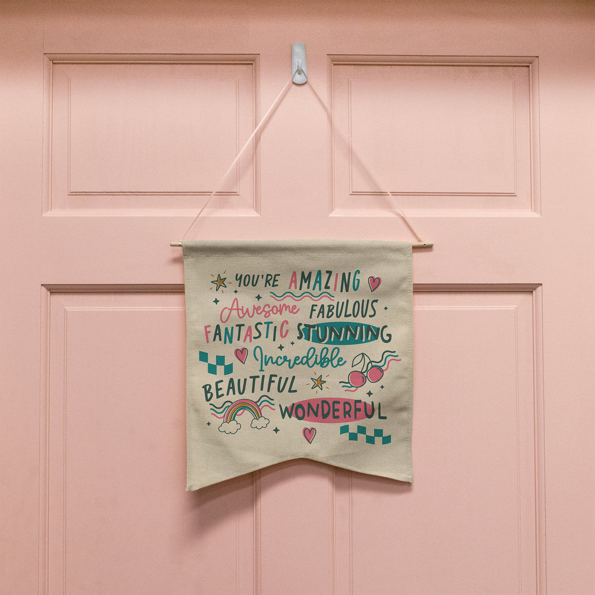 Affirmation Doodles Wall Hang