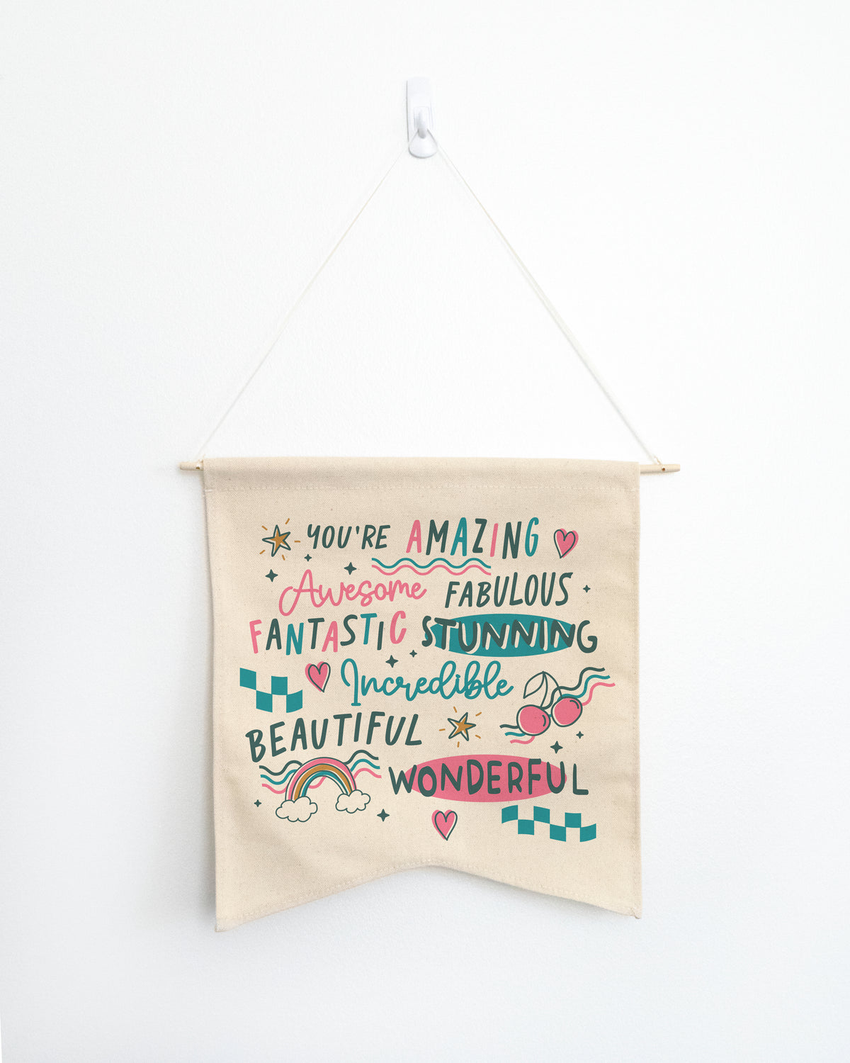 Affirmation Doodles Wall Hang