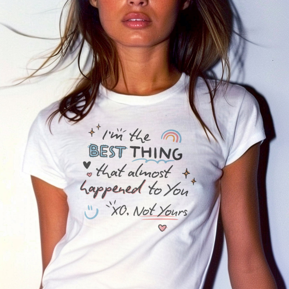 Almost Your Best Micro Rib Baby Tee