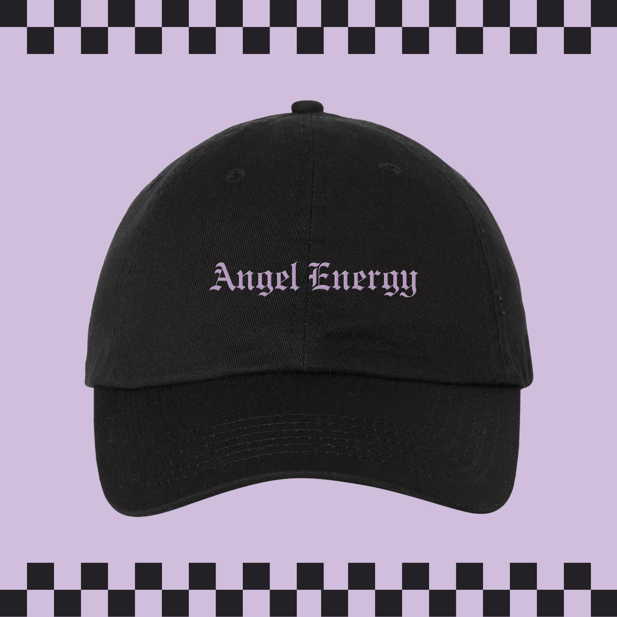 Angel Energy Embroidered Bio-Washed Classic Dad Hat