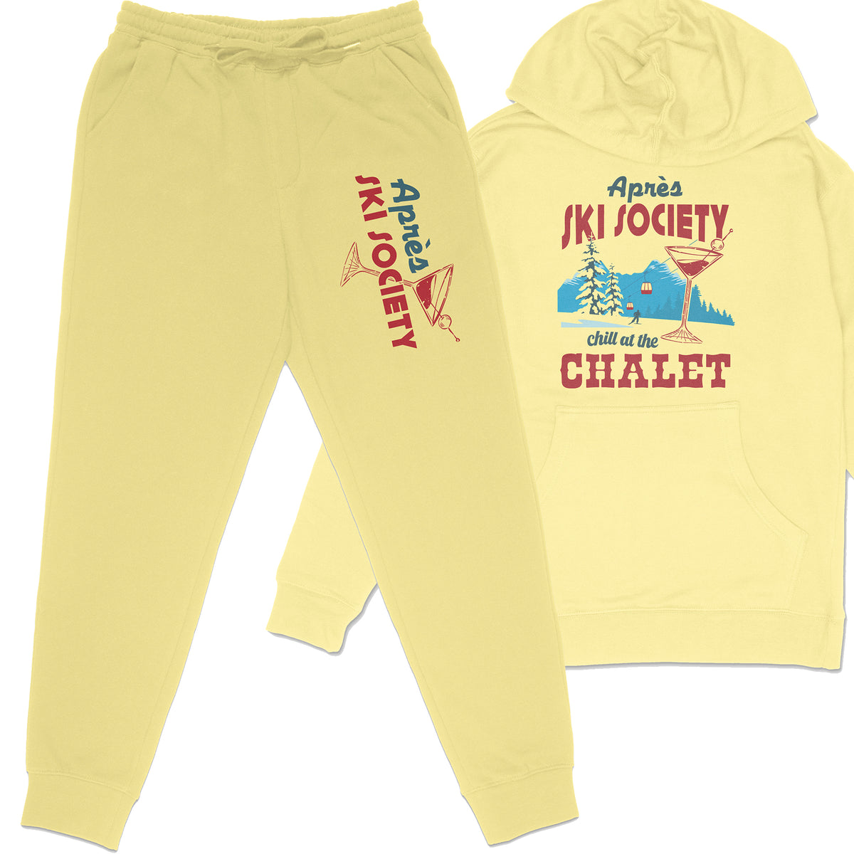 Après Ski Society Midweight Sweat Set Fleece Sweatpants