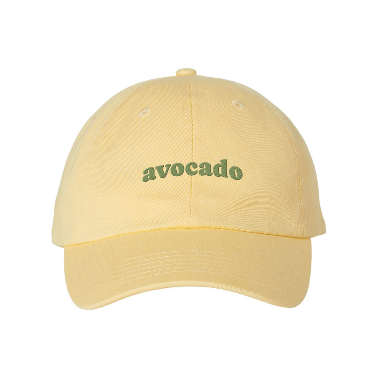 Avocado Arch Embroidered Bio-Washed Classic Dad Hat