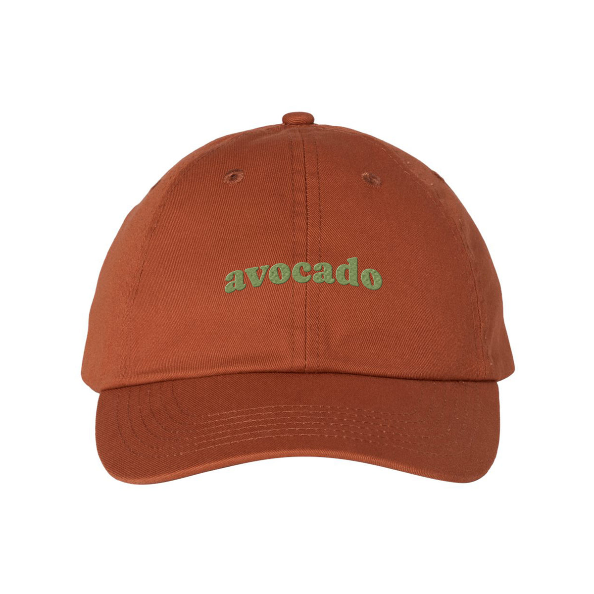 Avocado Arch Embroidered Bio-Washed Classic Dad Hat