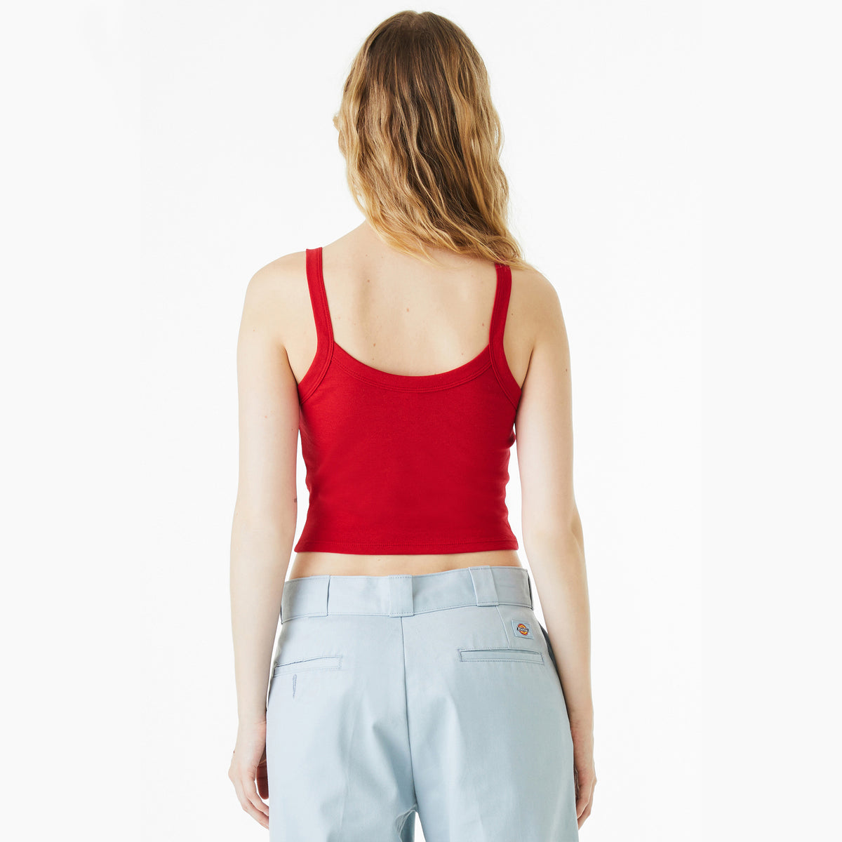 Spicy Country Micro Rib Spaghetti Strap Tank HX