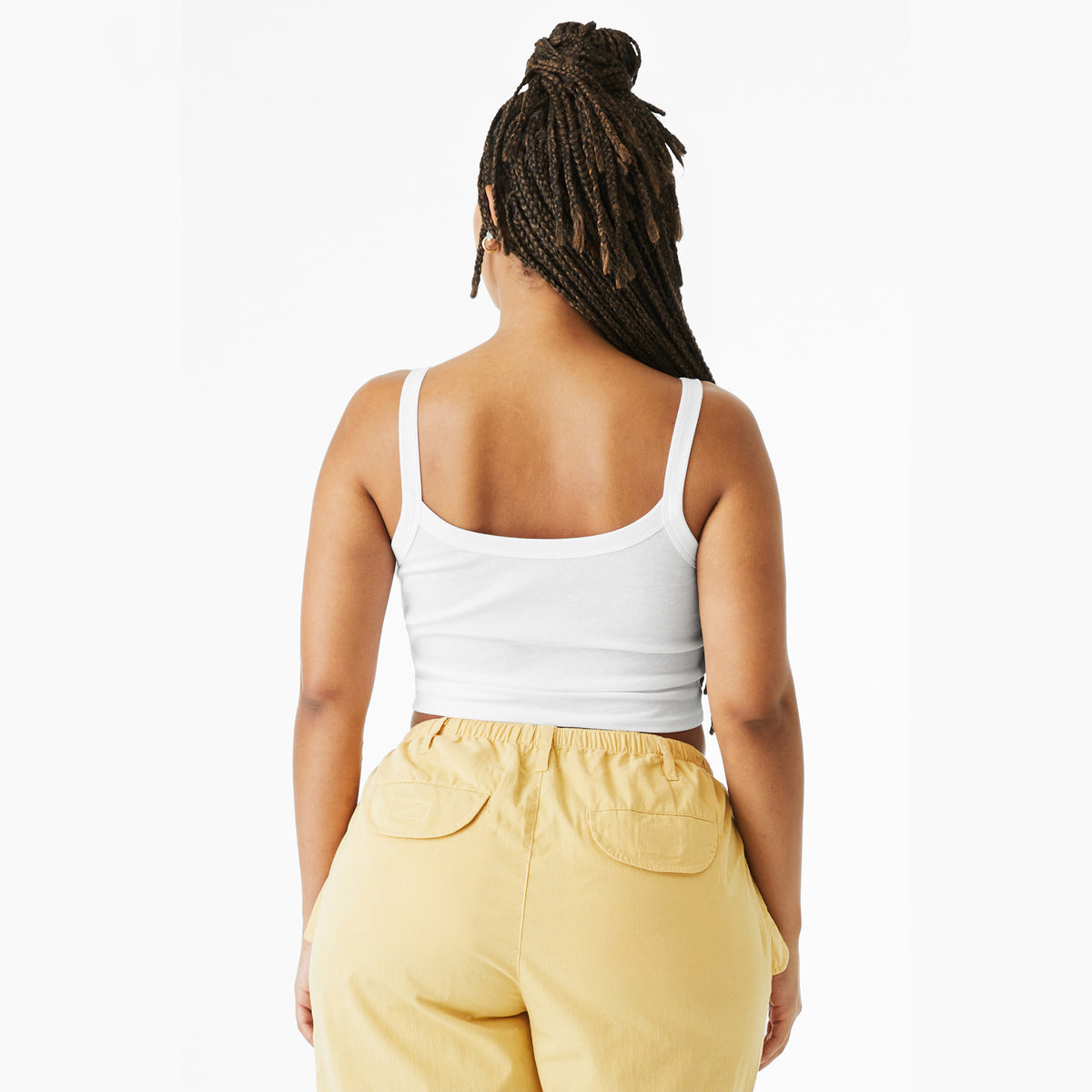 Spending Money Micro Rib Spaghetti Strap Tank