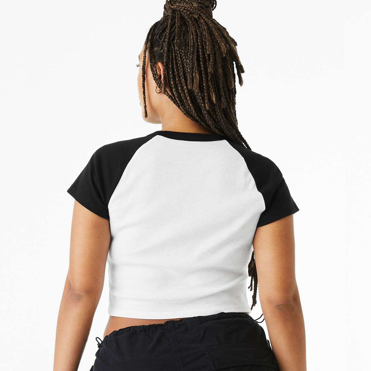 HR Pinches Micro Rib Raglan Baby Tee