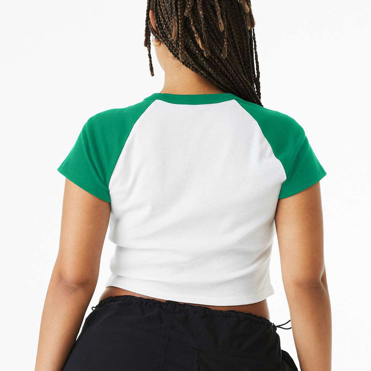 HR Pinches Micro Rib Raglan Baby Tee