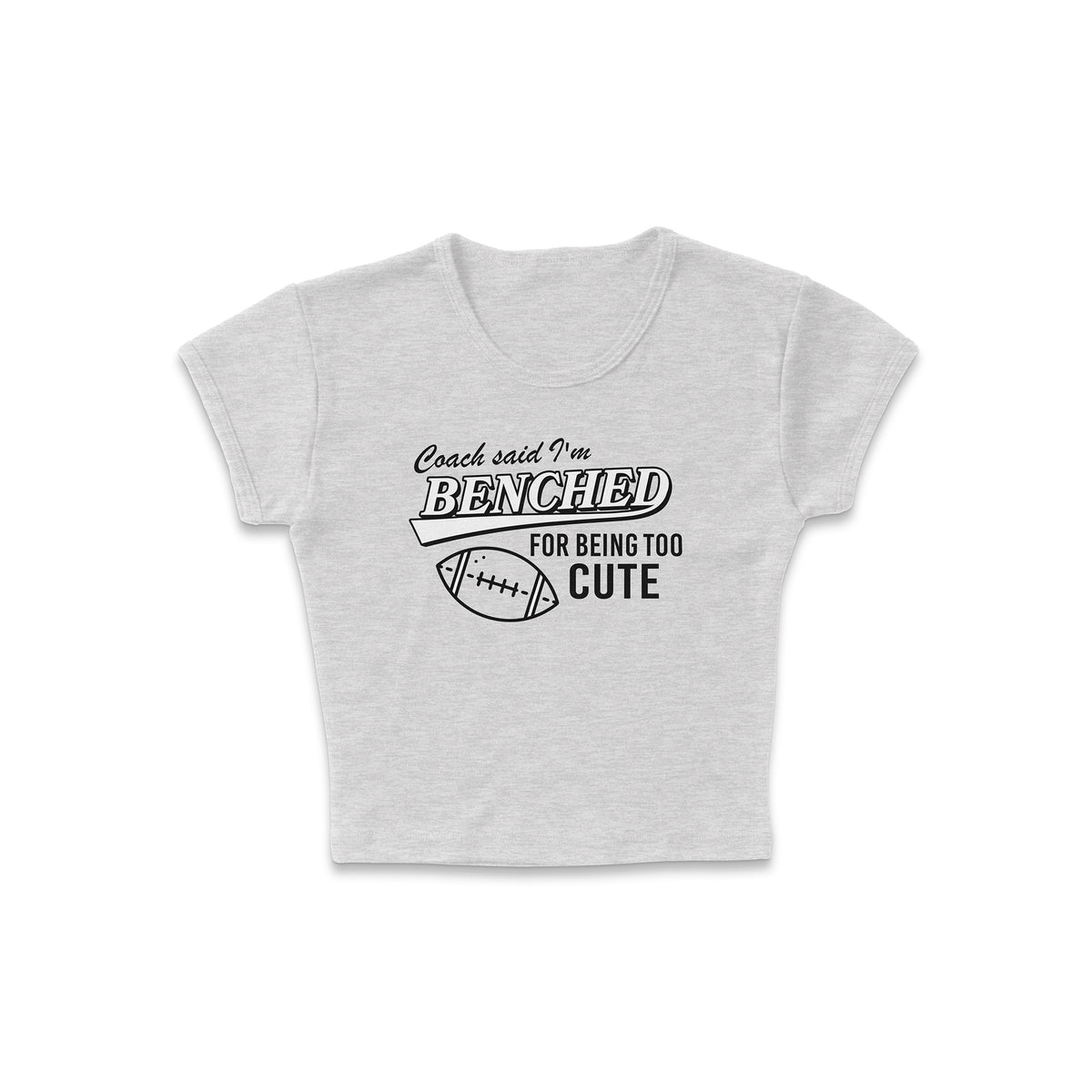 Benched Cutie Micro Rib Baby Tee HX