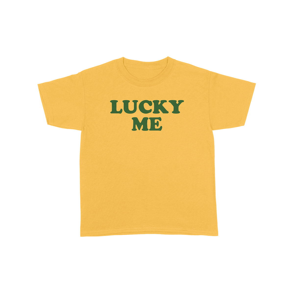 Bold Lucky Me Vintage-Inspired Baby Tee