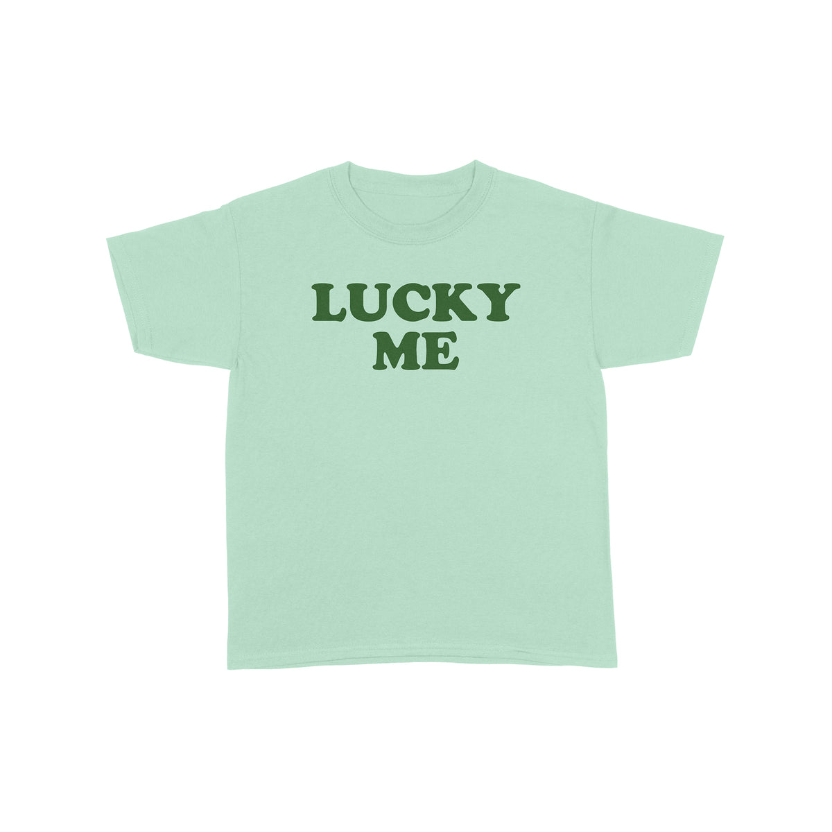 Bold Lucky Me Vintage-Inspired Baby Tee