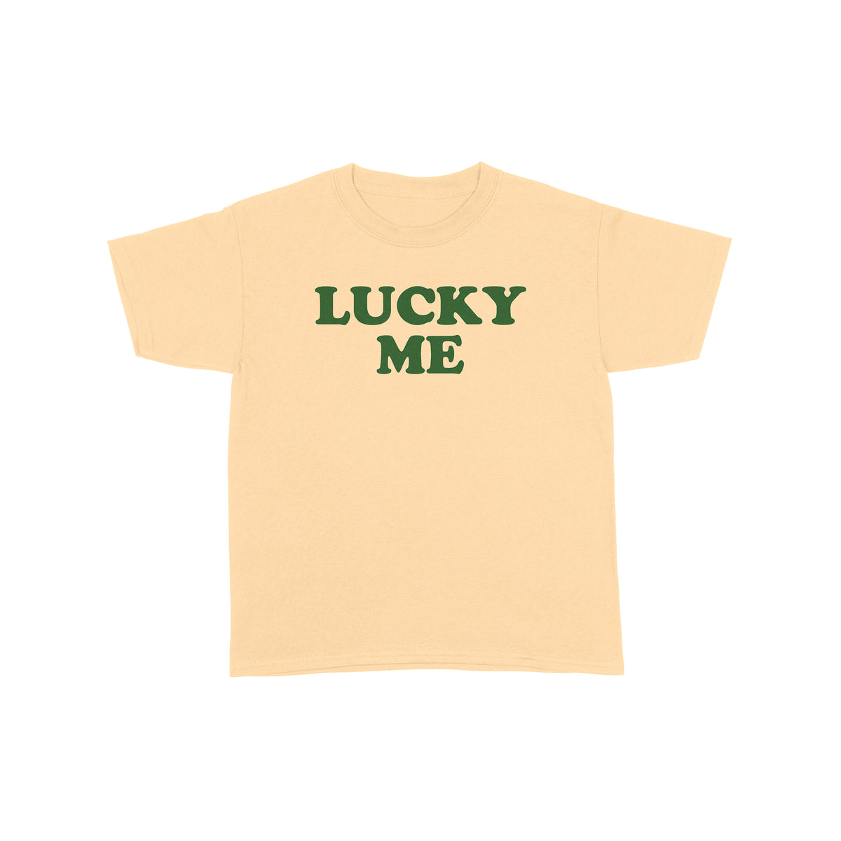 Bold Lucky Me Vintage-Inspired Baby Tee