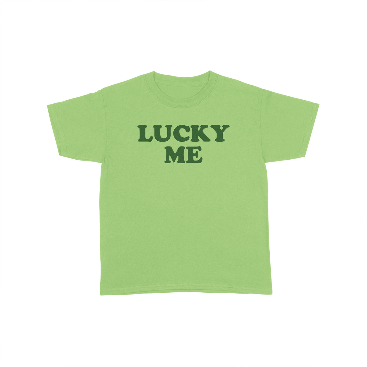 Bold Lucky Me Vintage-Inspired Baby Tee
