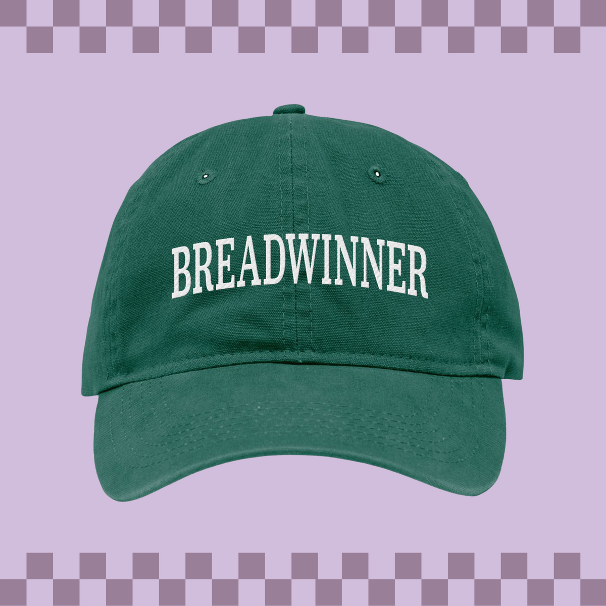 Breadwinner Embroidered Bio-Washed Classic Dad Hat