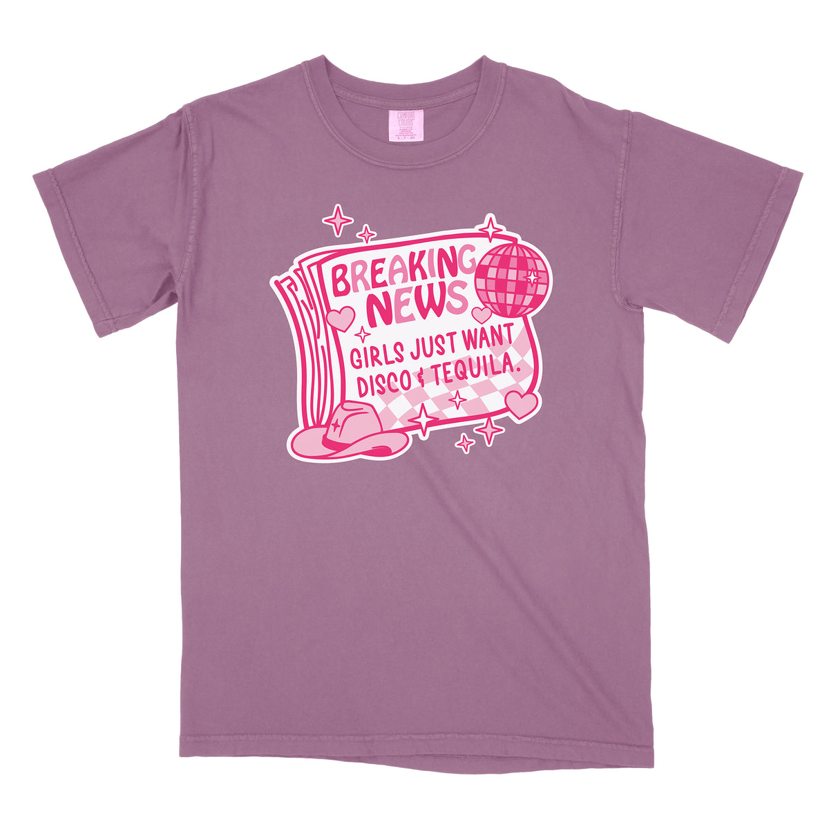 Breaking News Disco Shirt