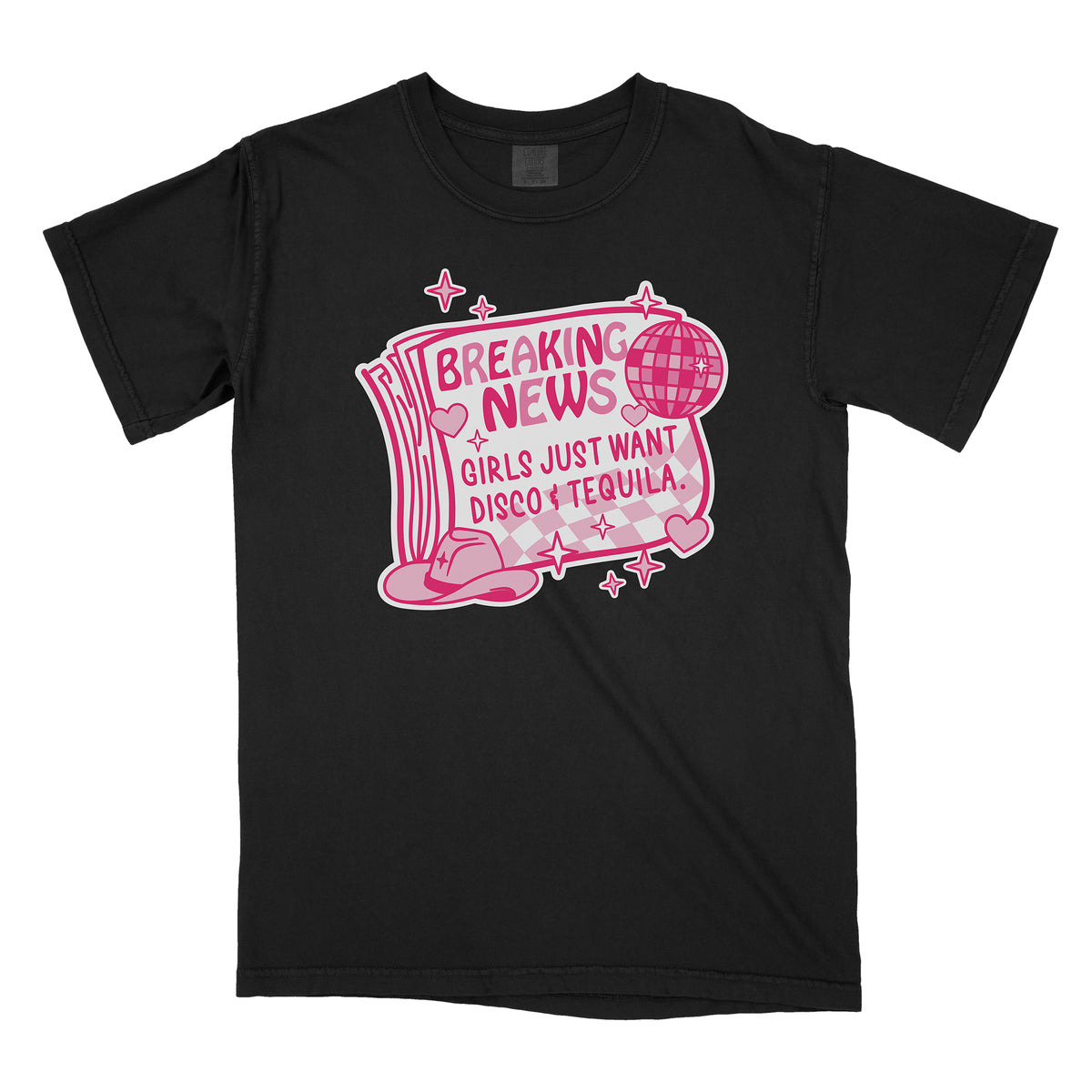 Breaking News Disco Shirt