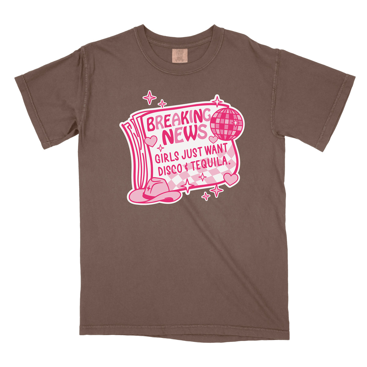 Breaking News Disco Shirt