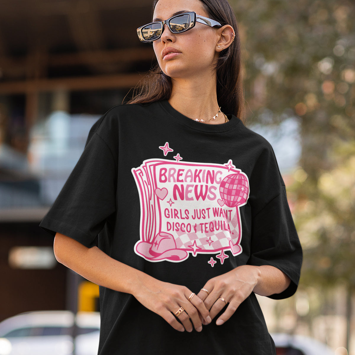 Breaking News Disco Shirt