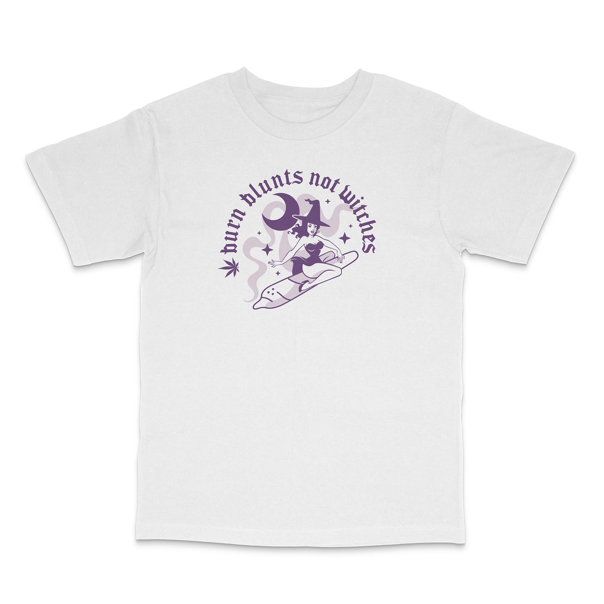 Burn Blunts Not Witches Heavyweight Shirt