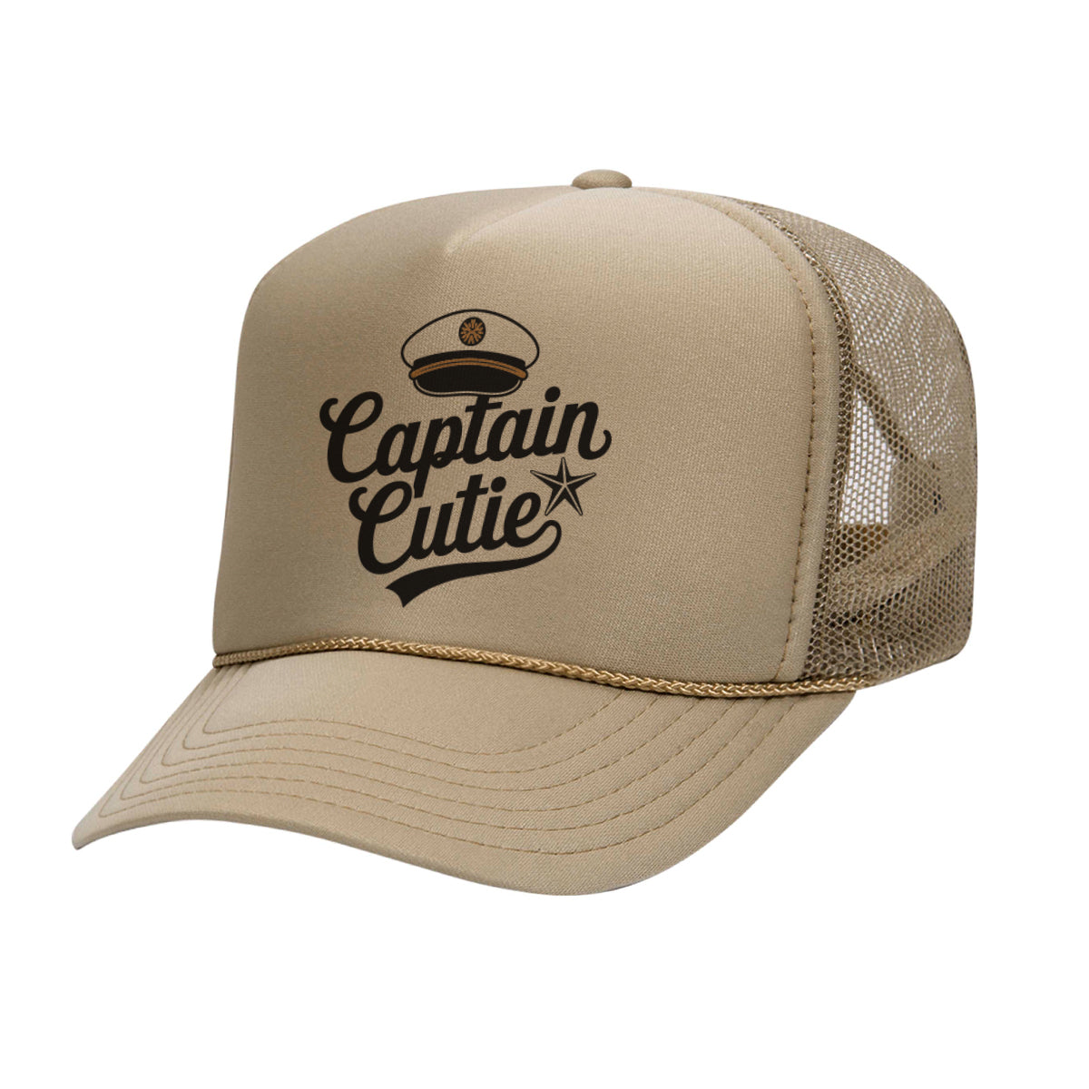 Captain Cutie Mesh Back Trucker Hat