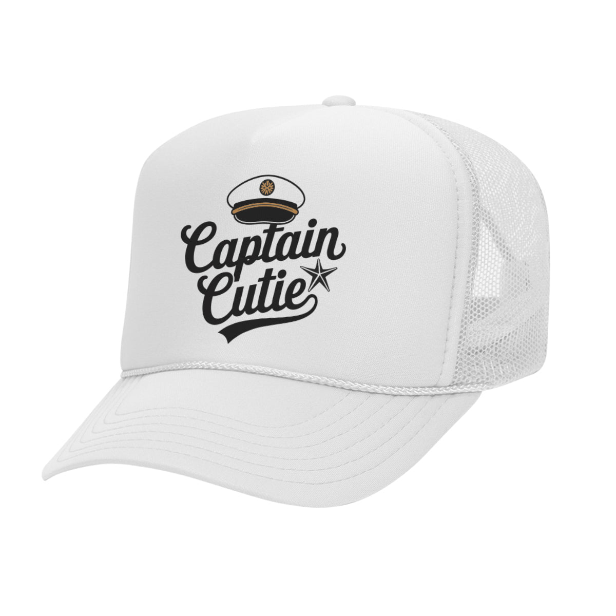 Captain Cutie Mesh Back Trucker Hat