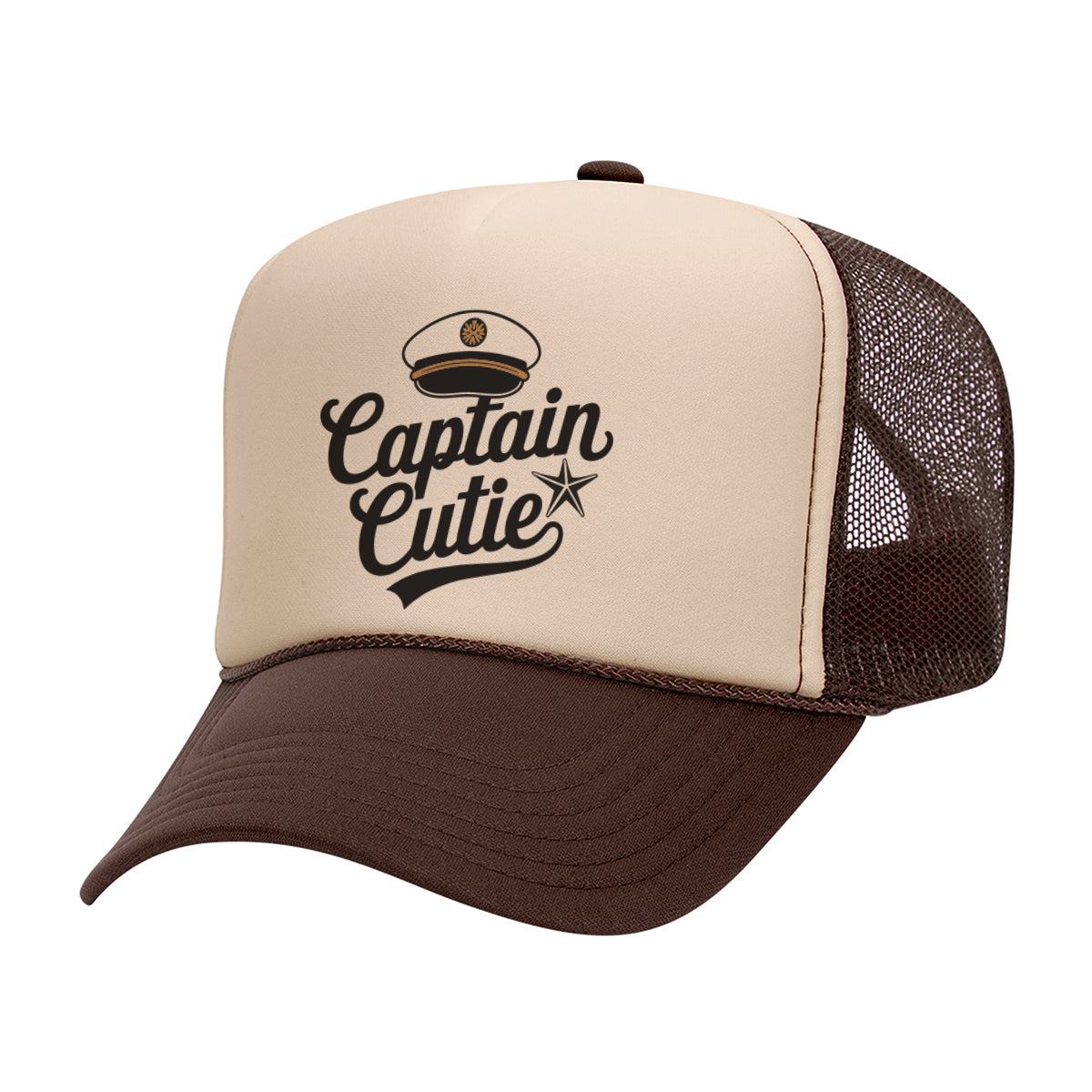 Captain Cutie Mesh Back Trucker Hat