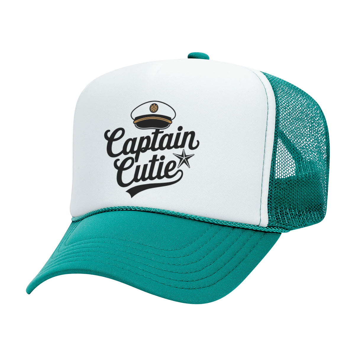 Captain Cutie Mesh Back Trucker Hat