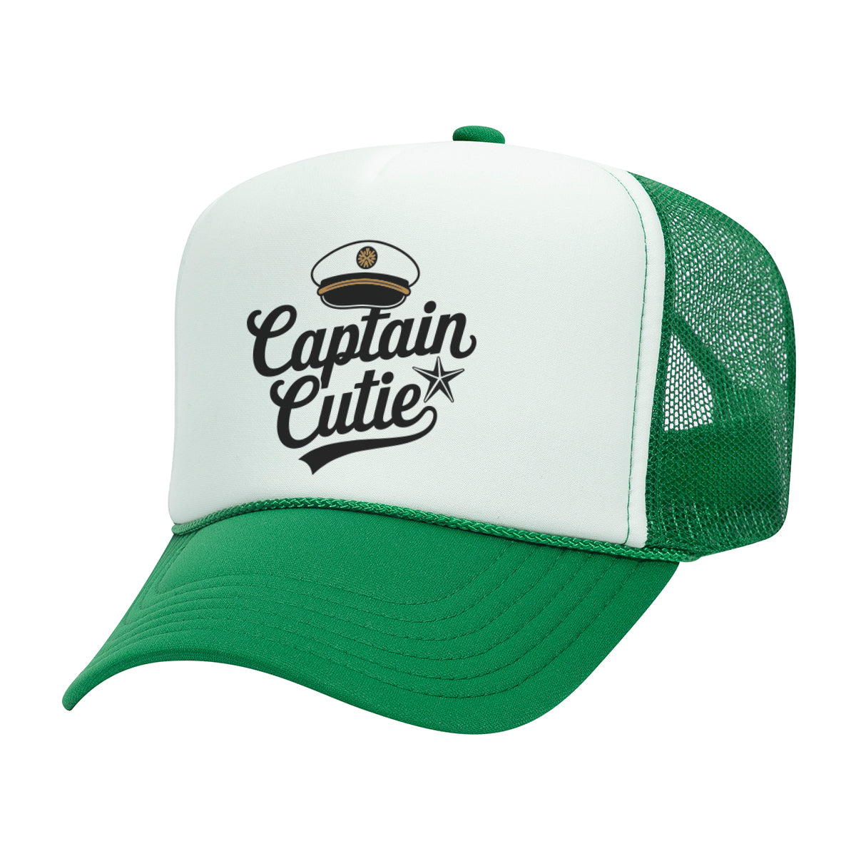 Captain Cutie Mesh Back Trucker Hat