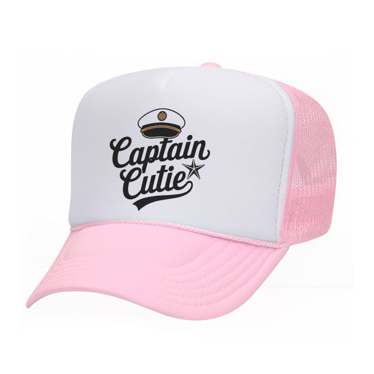 Captain Cutie Mesh Back Trucker Hat
