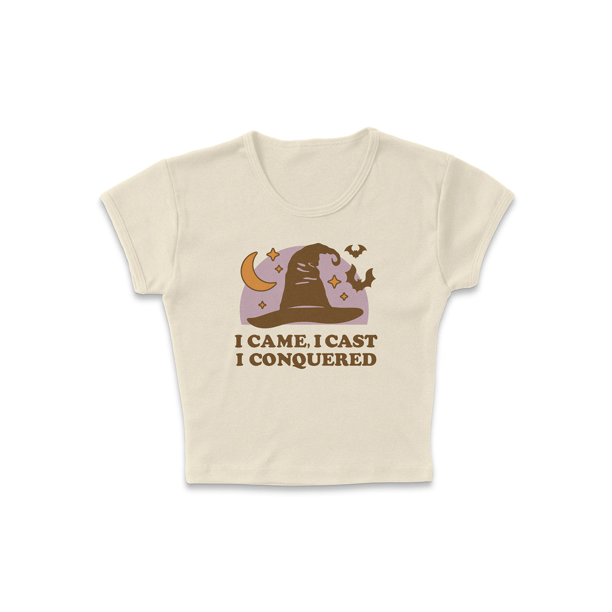 Cast And Conquer Micro Rib Baby Tee