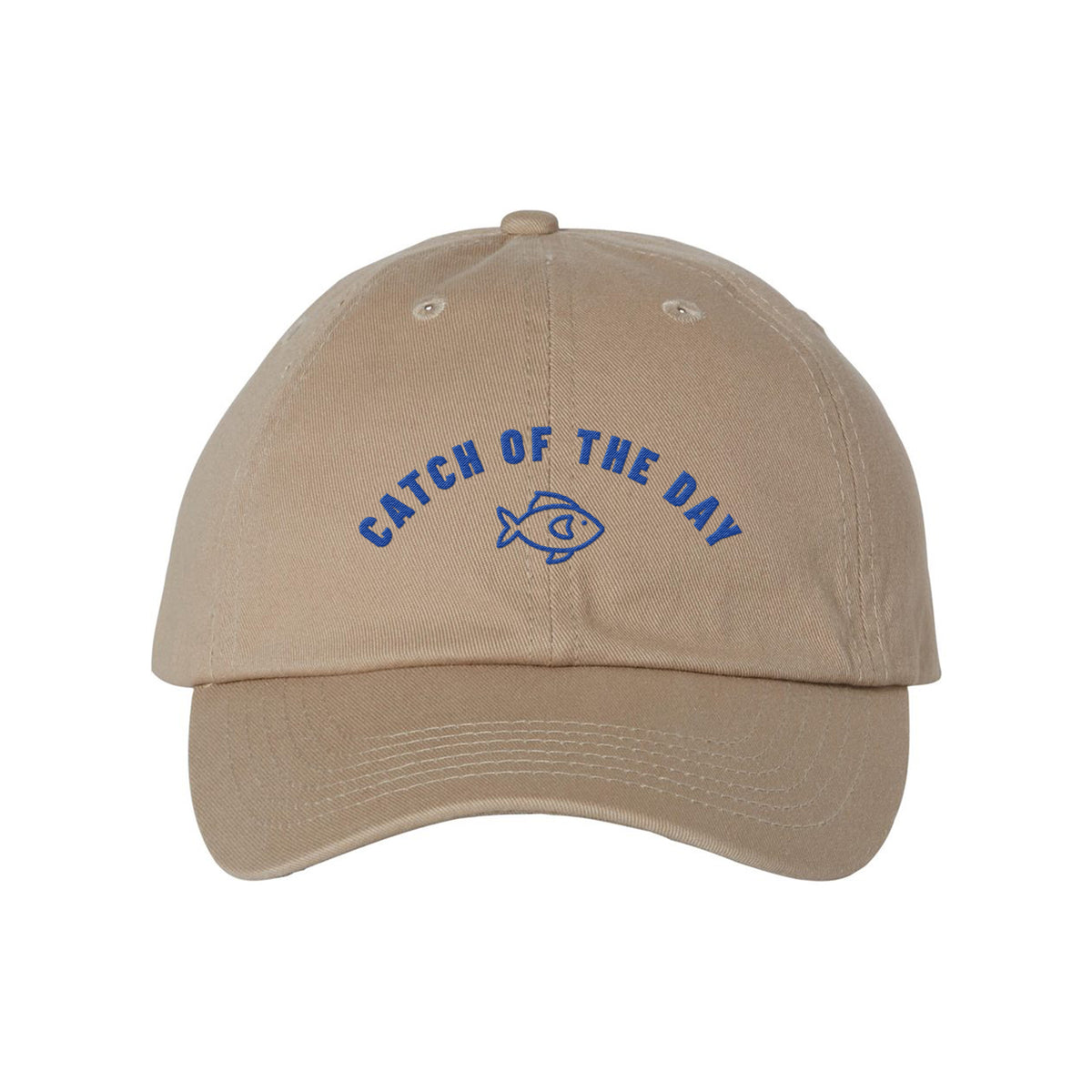 Catch Of The Day Embroidered Bio-Washed Classic Dad Hat