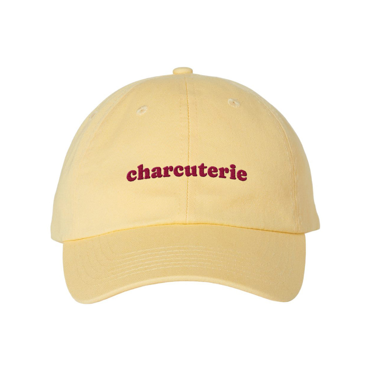 Charcuterie Arch Embroidered Bio-Washed Classic Dad Hat