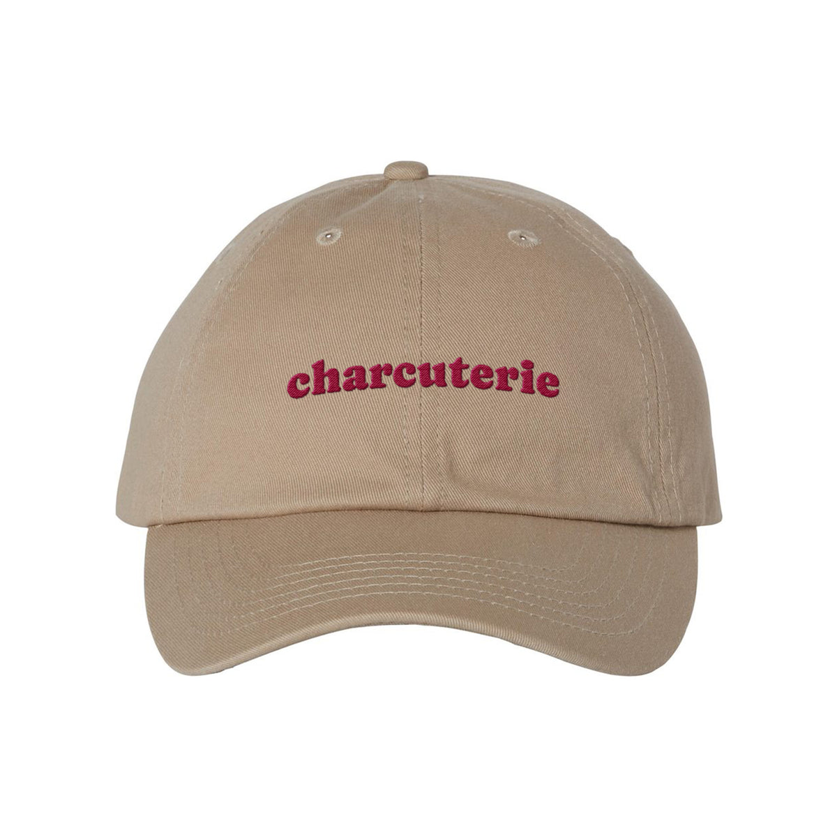 Charcuterie Arch Embroidered Bio-Washed Classic Dad Hat