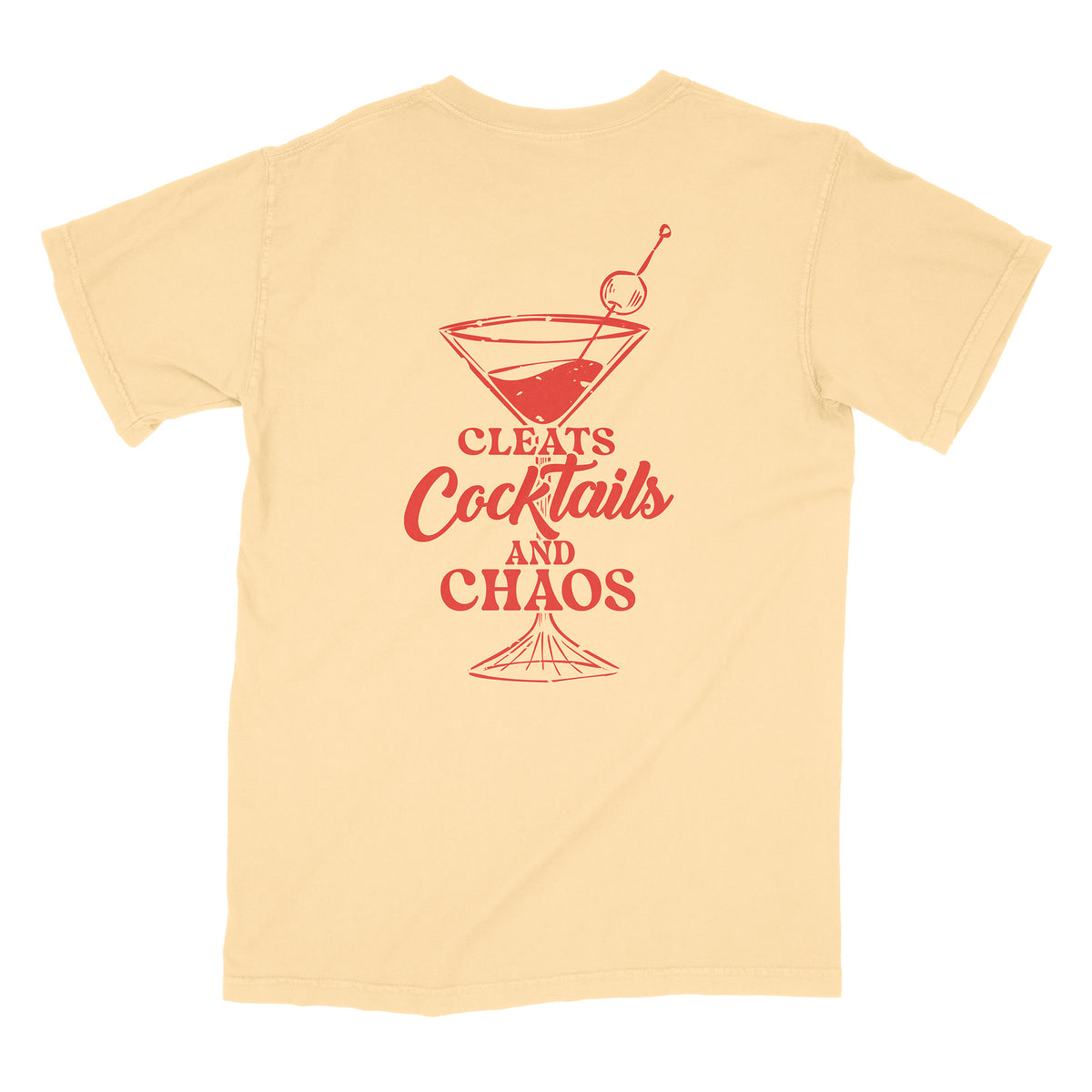 Cleats And Chaos Front And Back Shirt