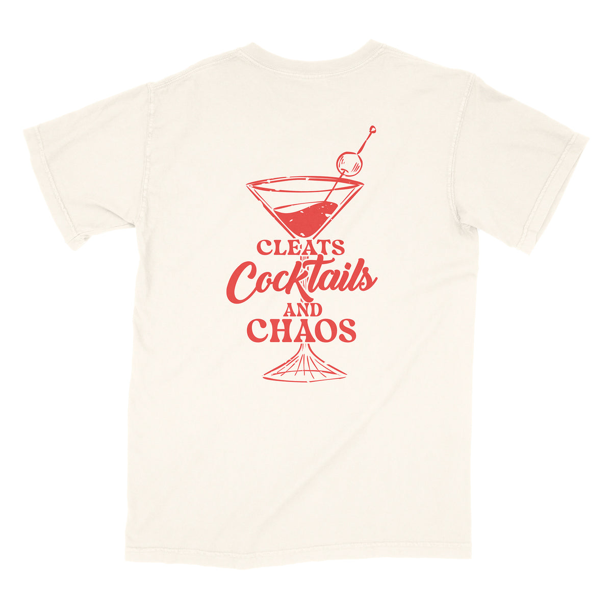 Cleats And Chaos Front And Back Shirt