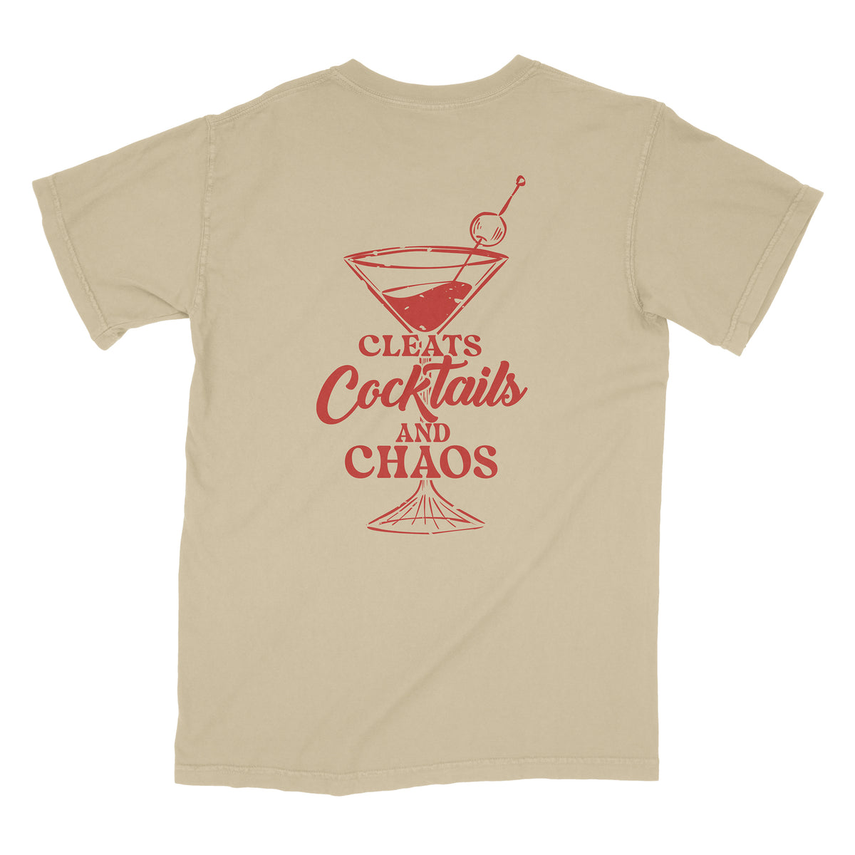 Cleats And Chaos Front And Back Shirt