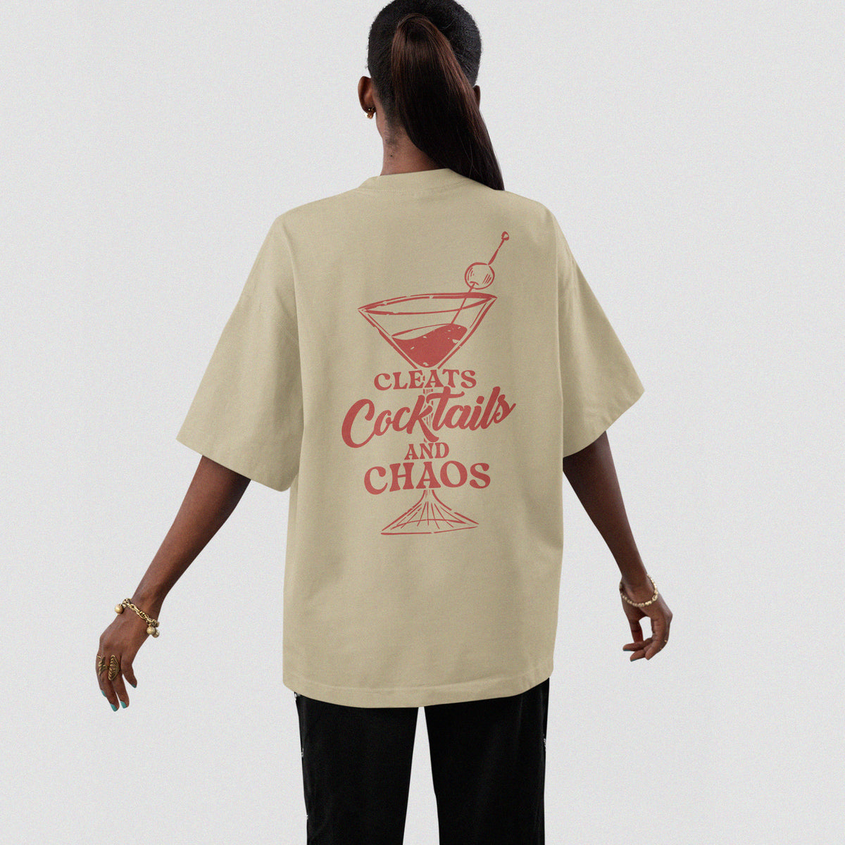 Cleats And Chaos Front And Back Shirt