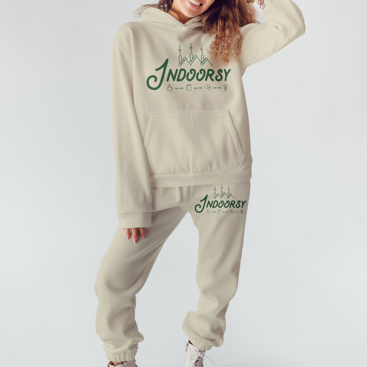 Club Indoorsy Heavy Blend Sweat Set Hoodie