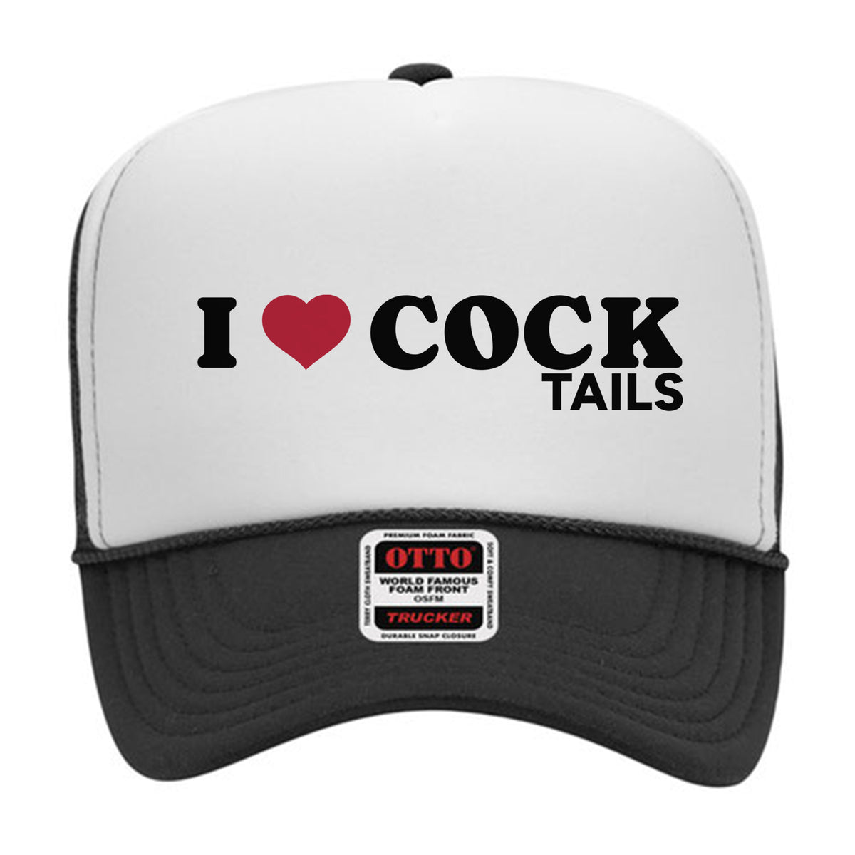 Cocktail Love Mesh Back Trucker Hat