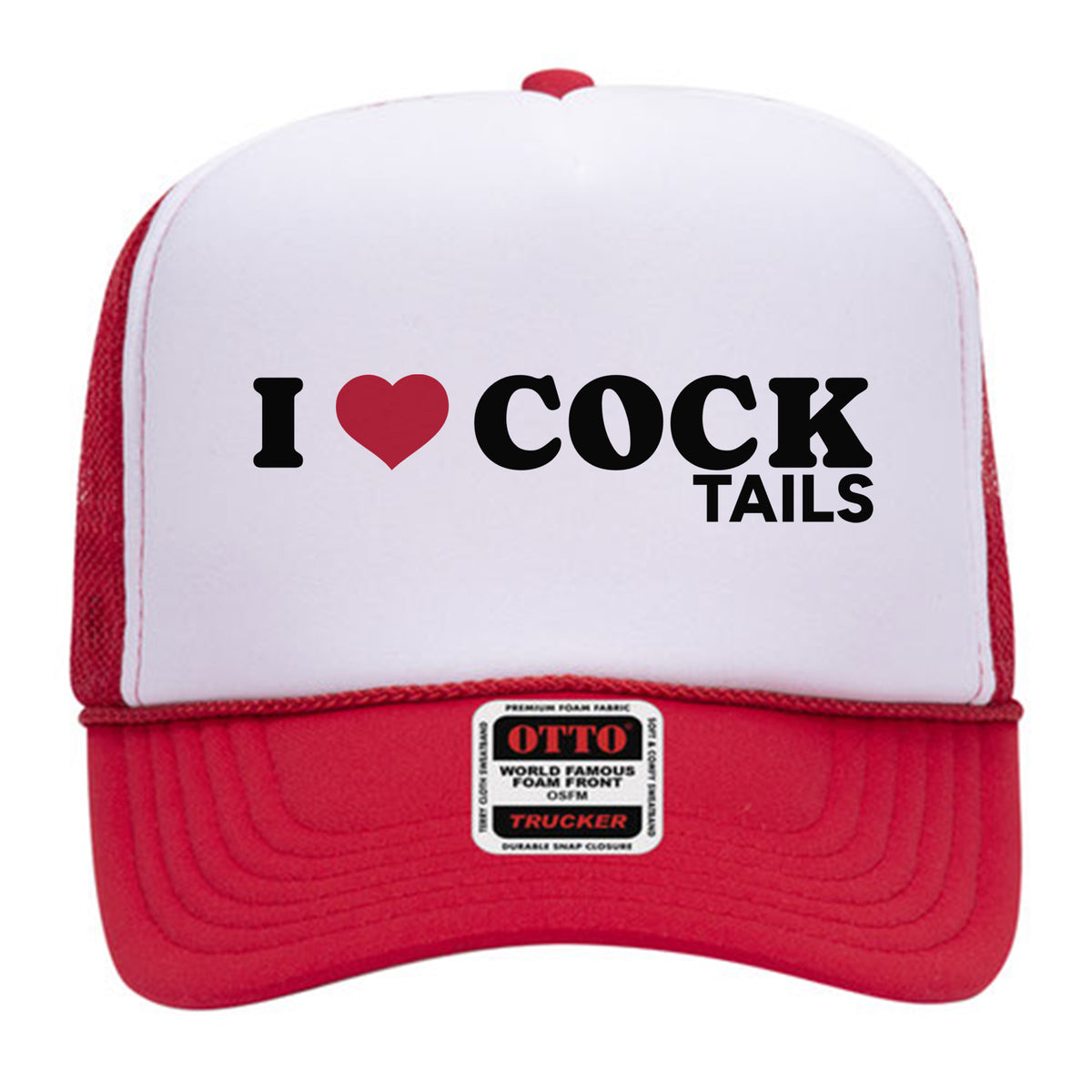 Cocktail Love Mesh Back Trucker Hat