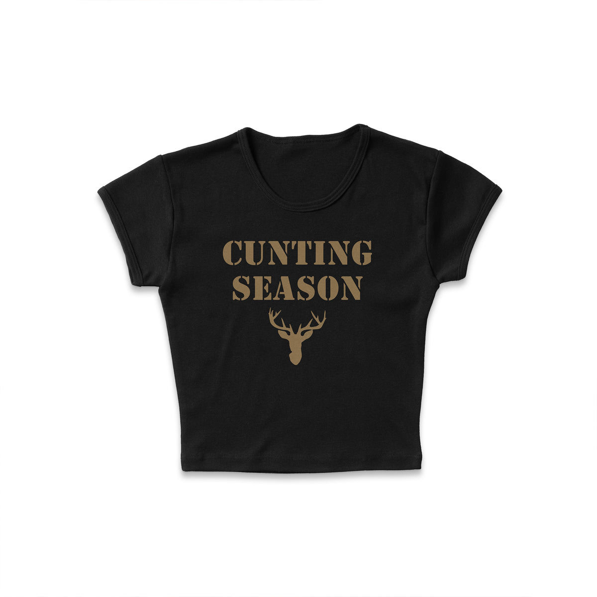 Cunting Season Micro Rib Baby Tee