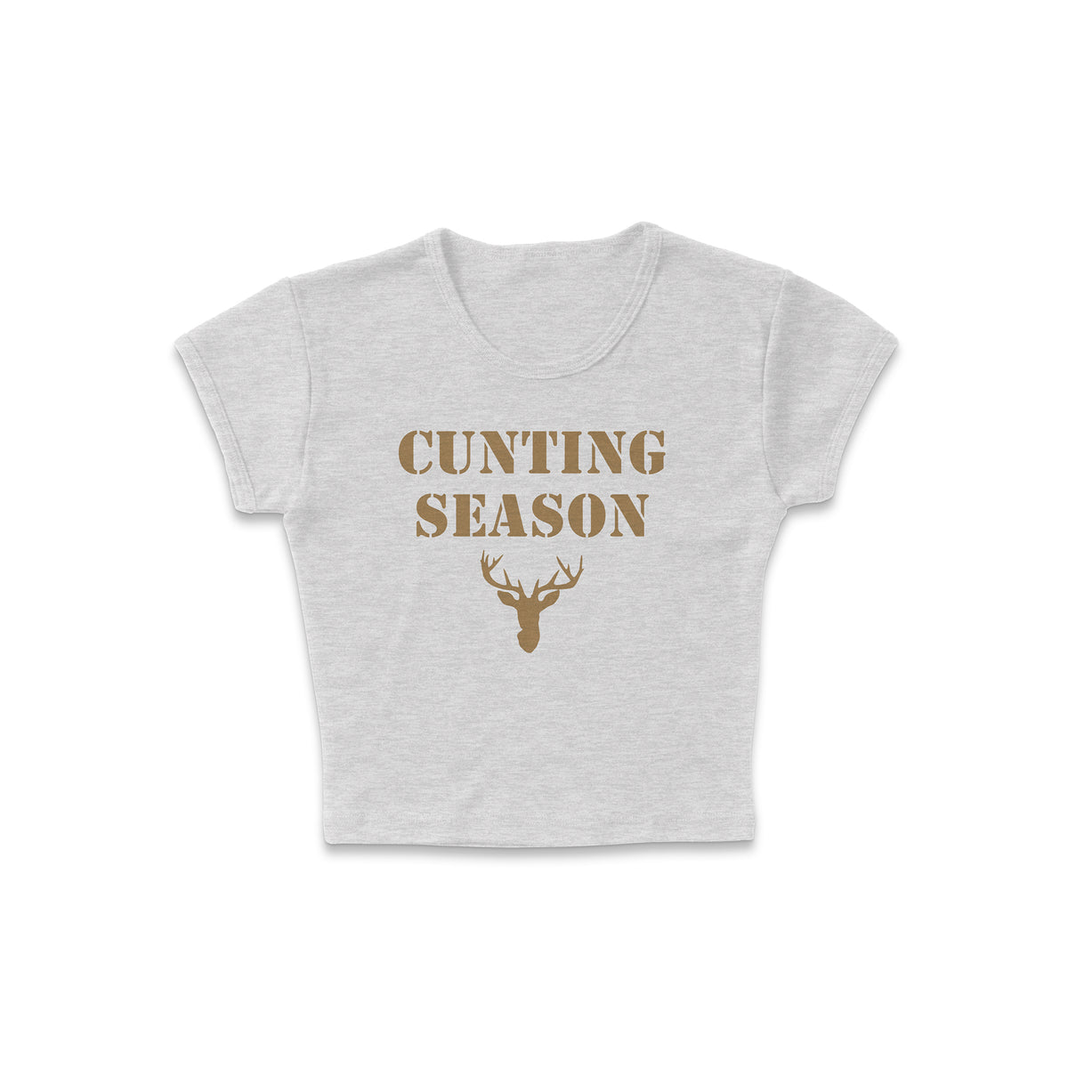 Cunting Season Micro Rib Baby Tee