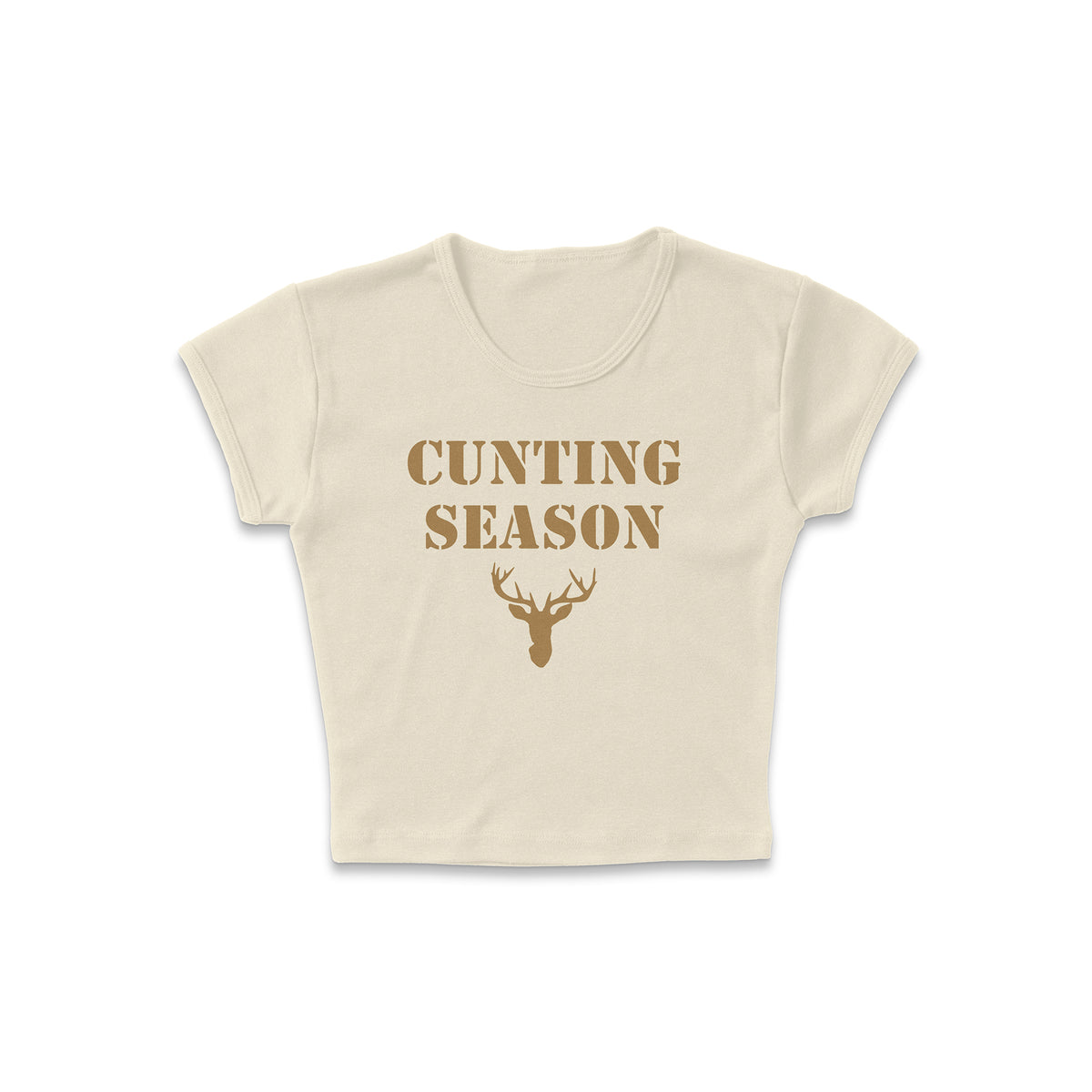 Cunting Season Micro Rib Baby Tee