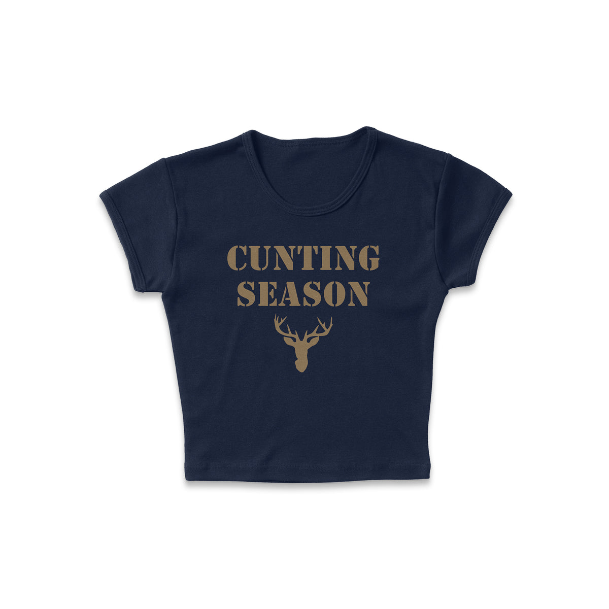 Cunting Season Micro Rib Baby Tee