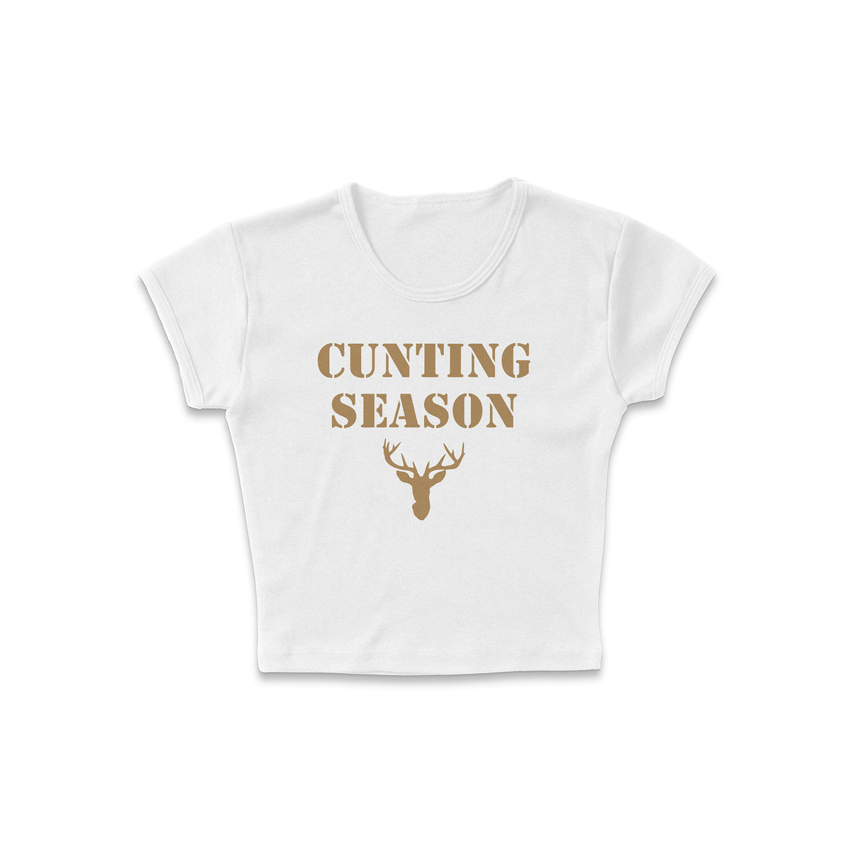 Cunting Season Micro Rib Baby Tee