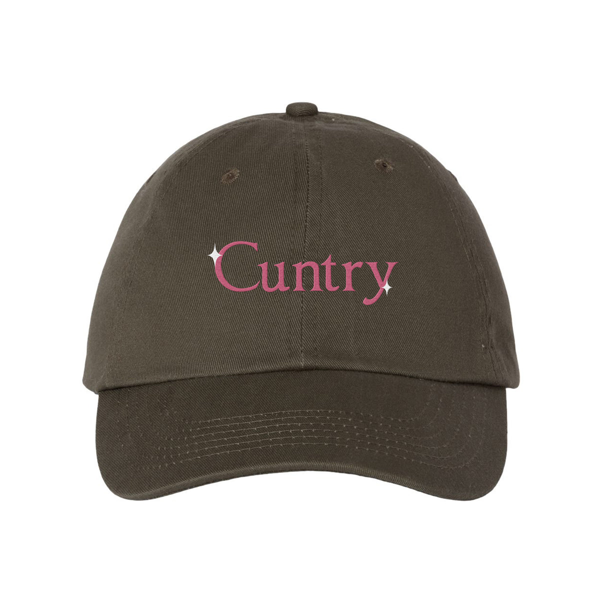 Cuntry Embroidered Bio-Washed Classic Dad Hat