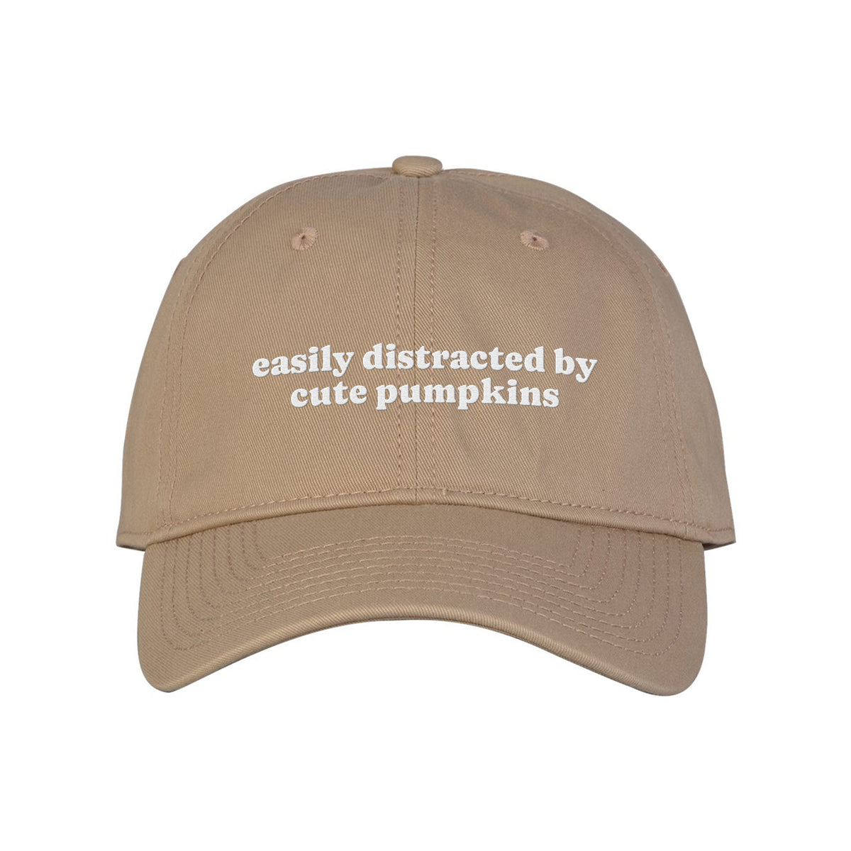 Cute Pumpkins Embroidered Classic Twill Cap