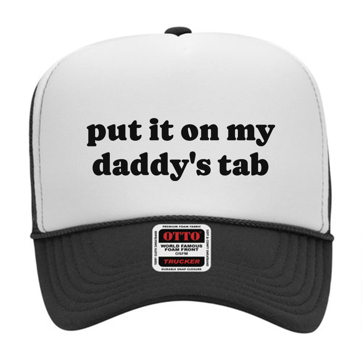 Daddy&#39;s Tab Mesh Back Trucker Hat