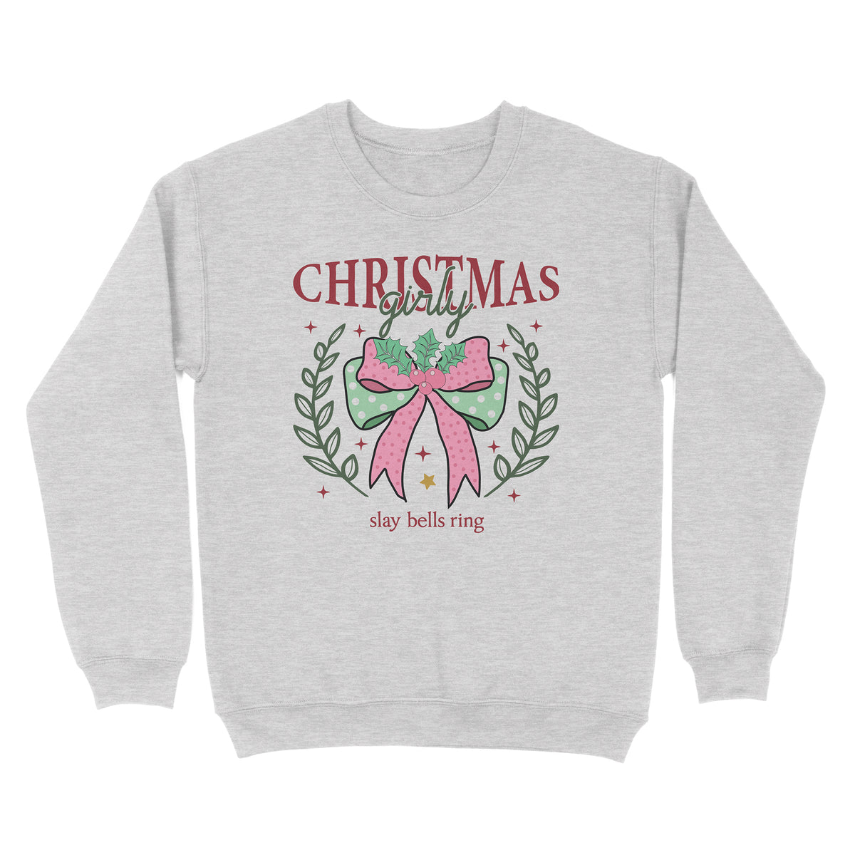 Dainty Christmas Girly Sweatshirt