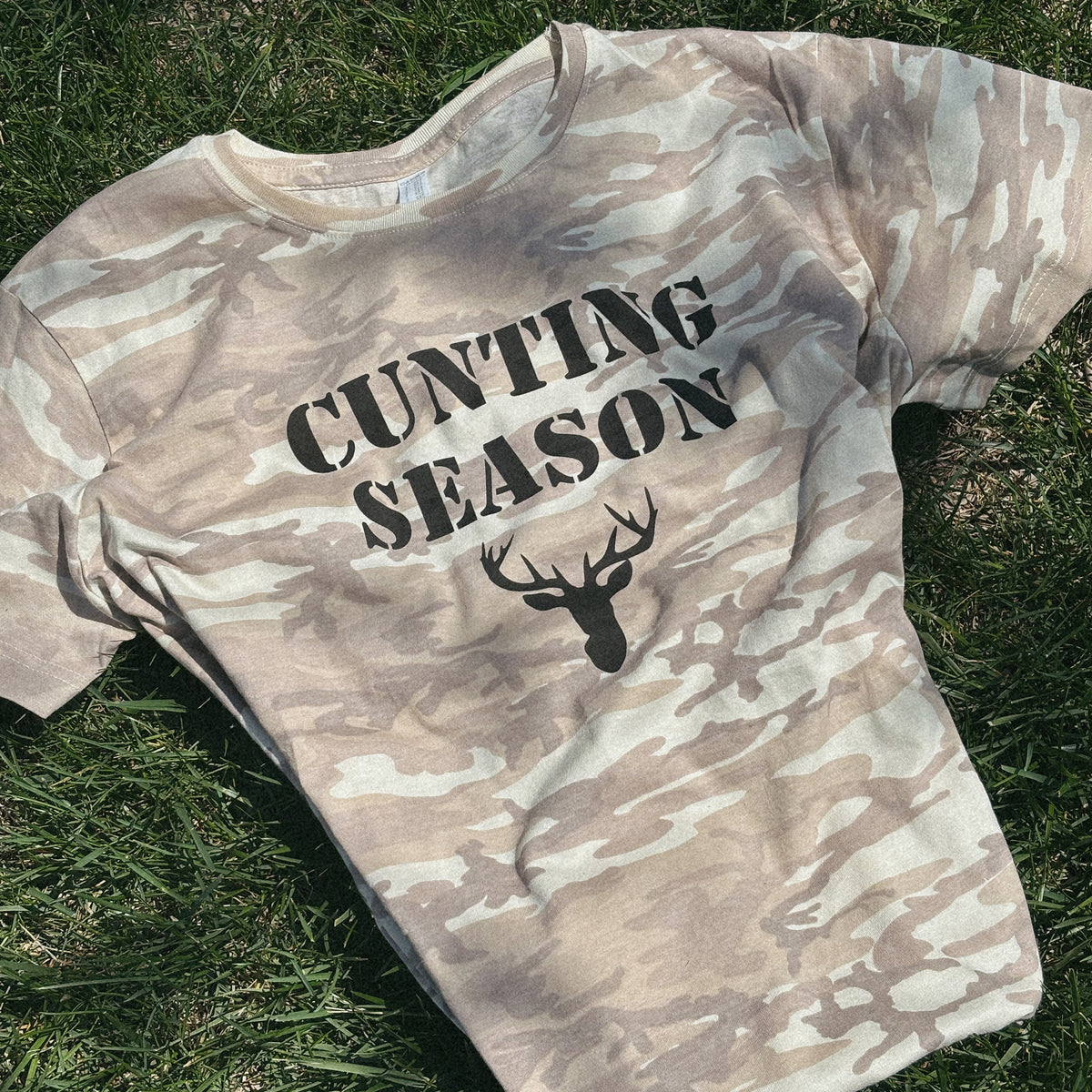 Dark Cunting Season Women&#39;s Fine Jersey Tee